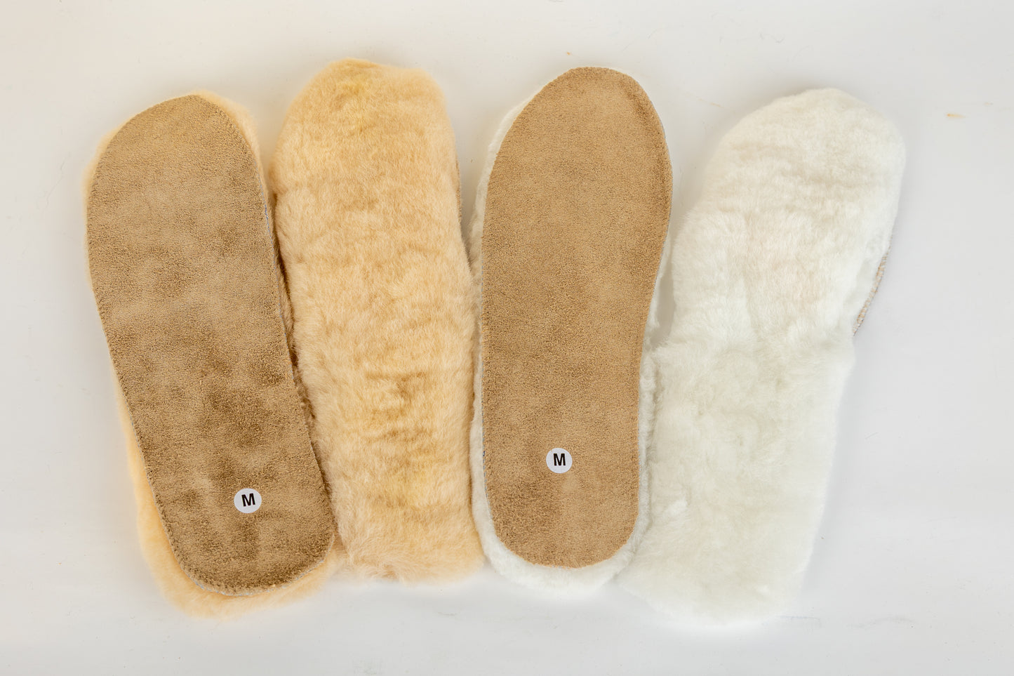 semelles de chaussures en 100% peau de mouton