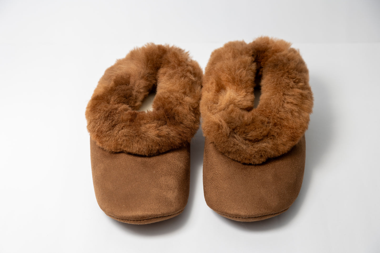 Chaussons d'hiver en alpaga et peau de mouton