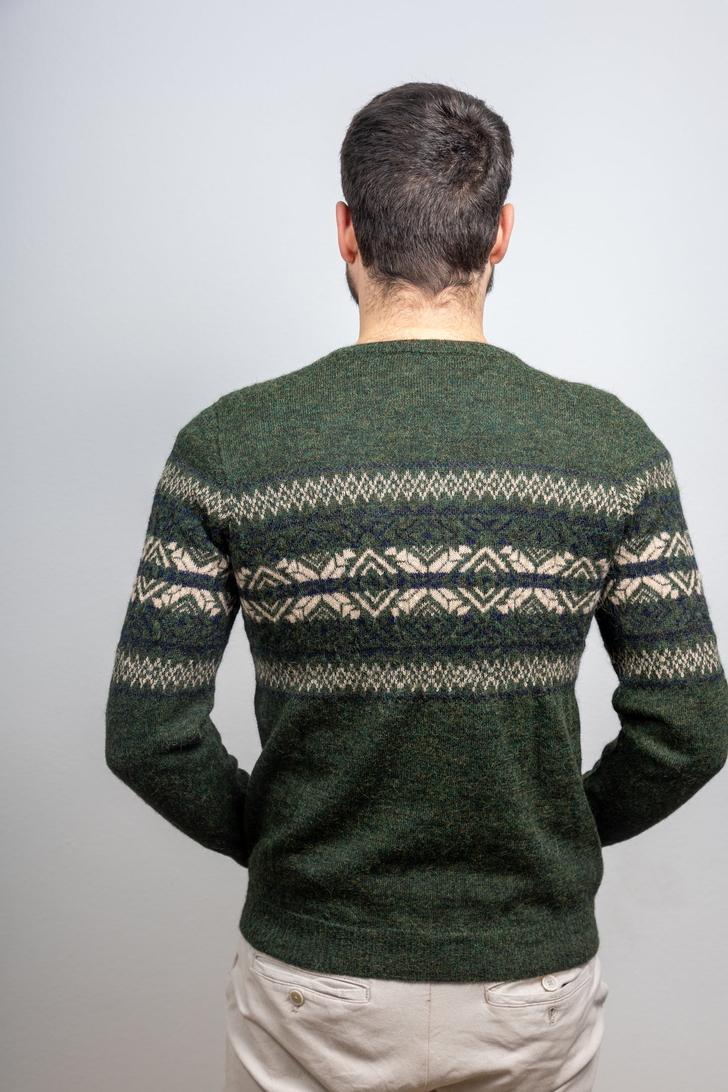 Pull en alpaga modèle "Arequipa"