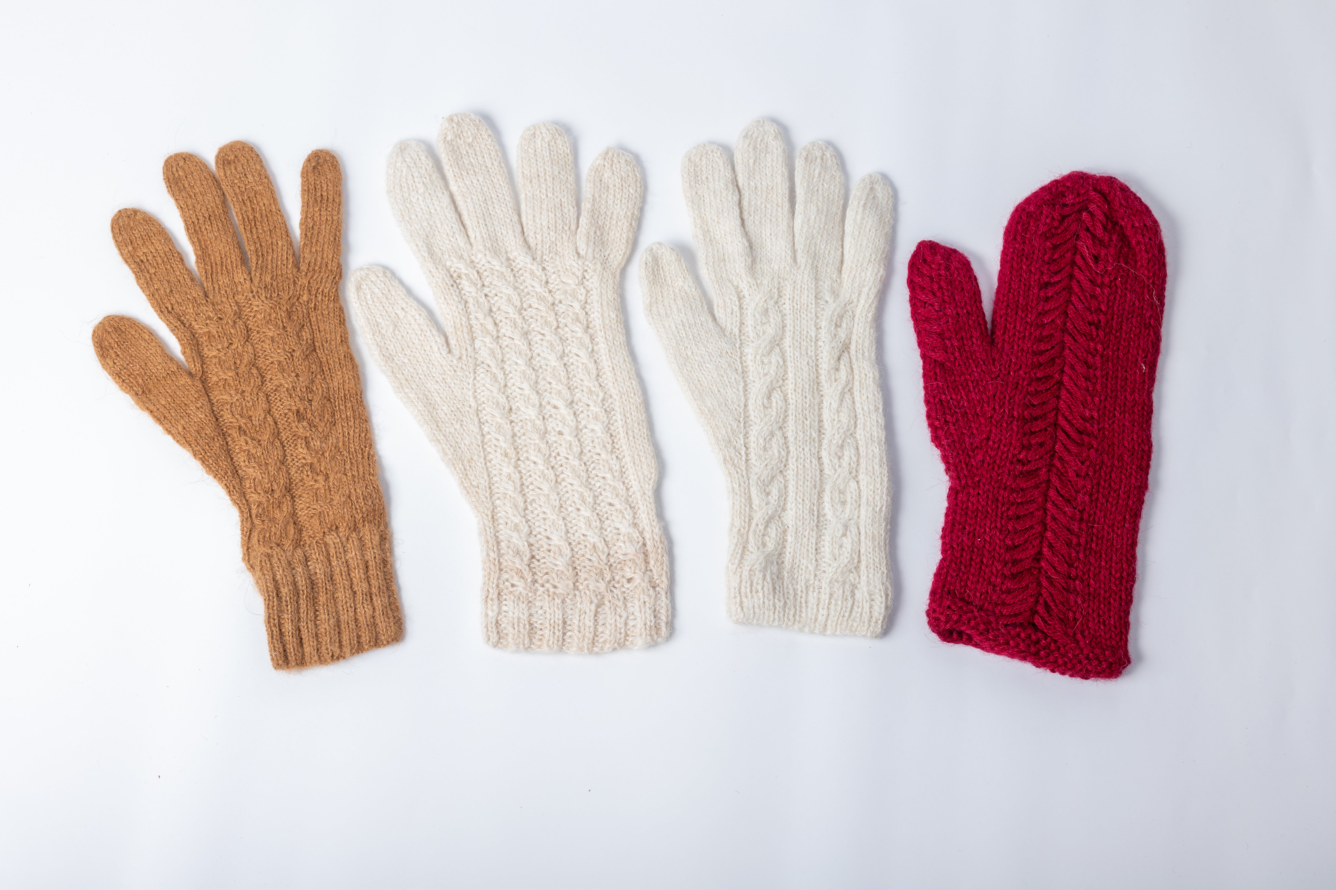 fingerlose handschuhe mit kappe Alpaka Fingerlose Handschuhe mit Kappe – Mama Rosa Alpaka