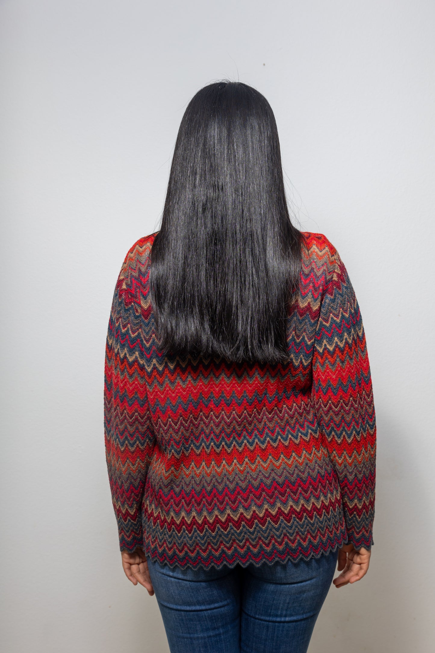 Alpaka Strickjacke Model "Catalina" aus 100% Baby Alpaka