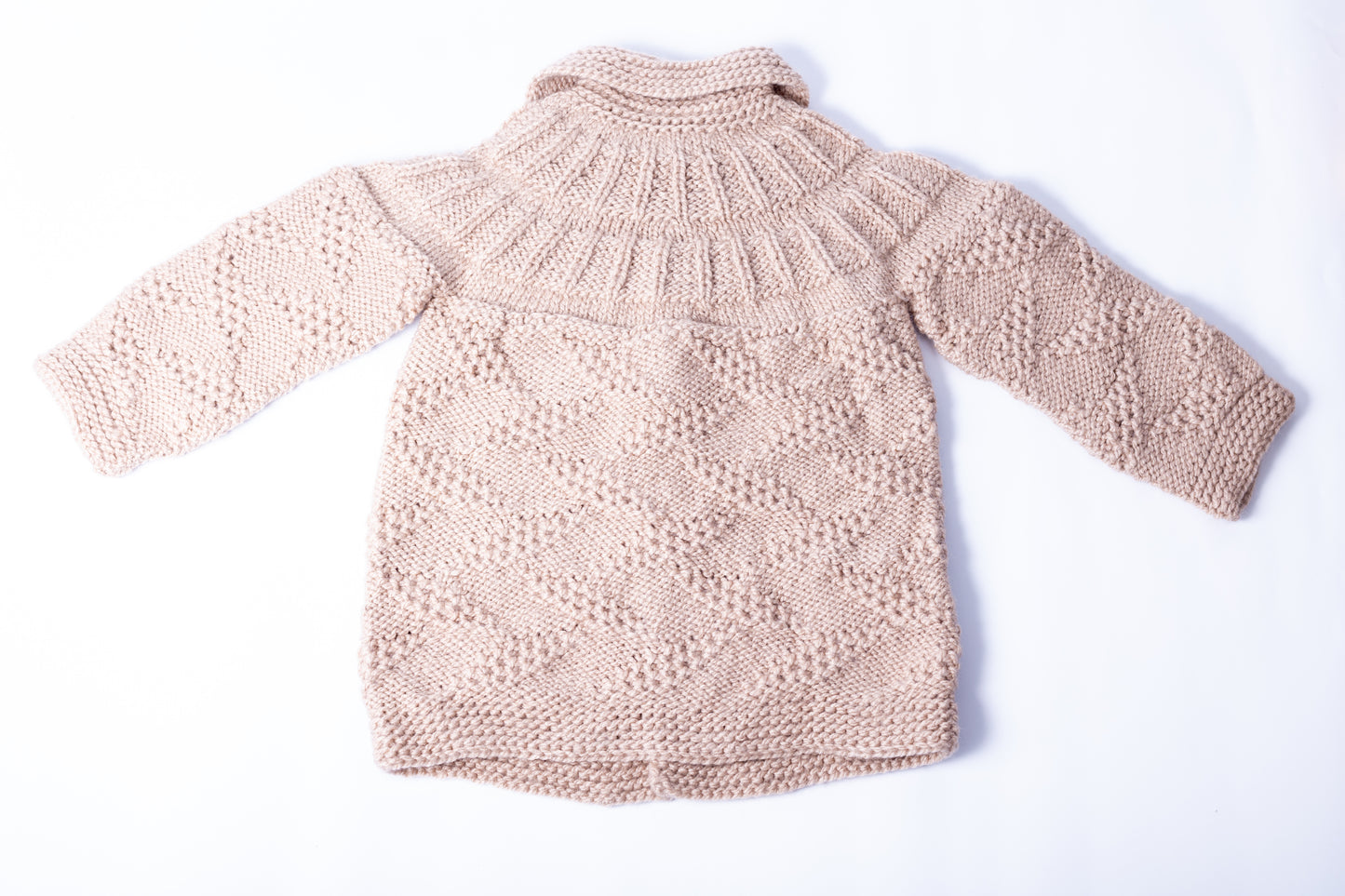 Pull tricoté main modèle Anton