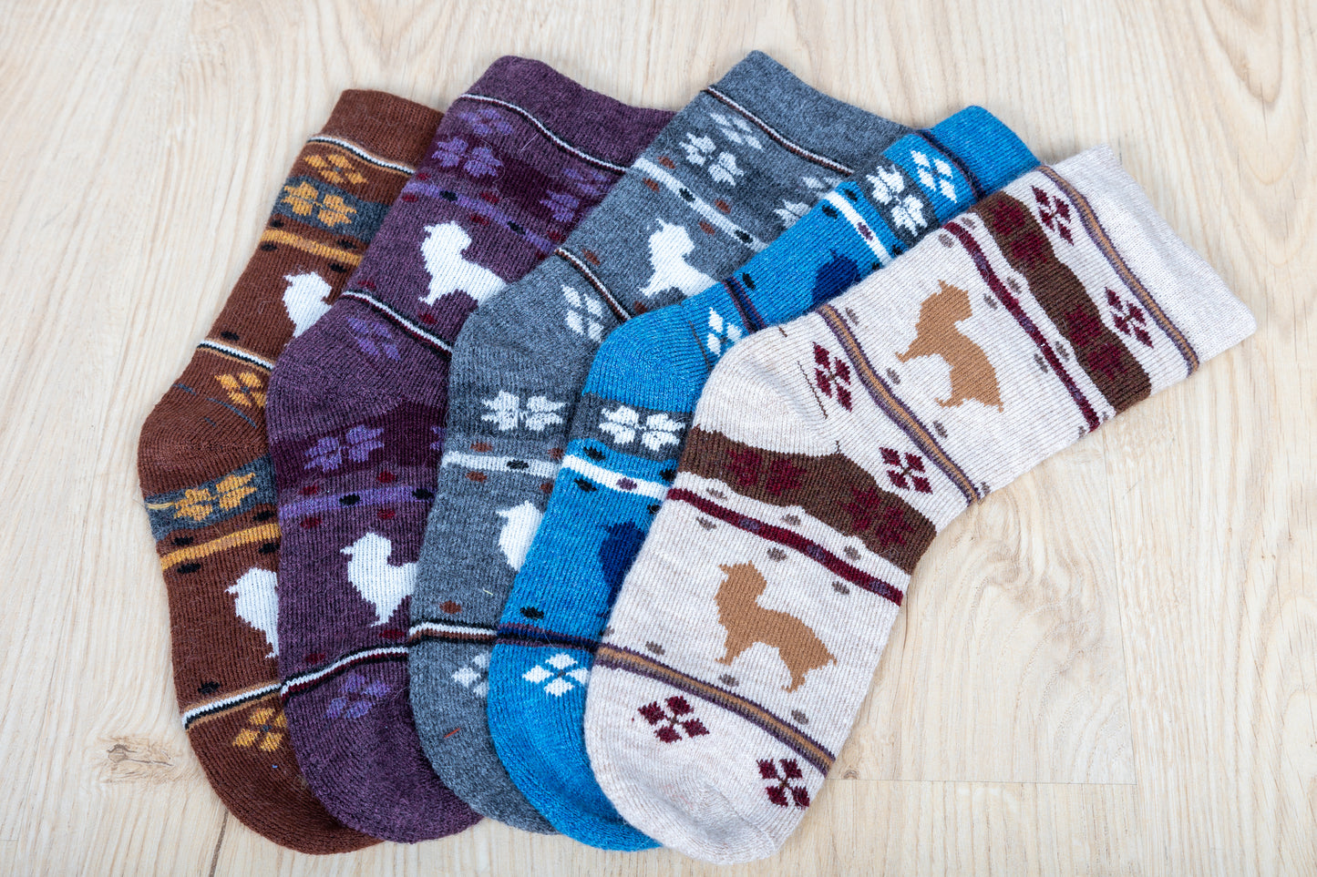 Alpaka Socken Model Lama für Damen und Herren