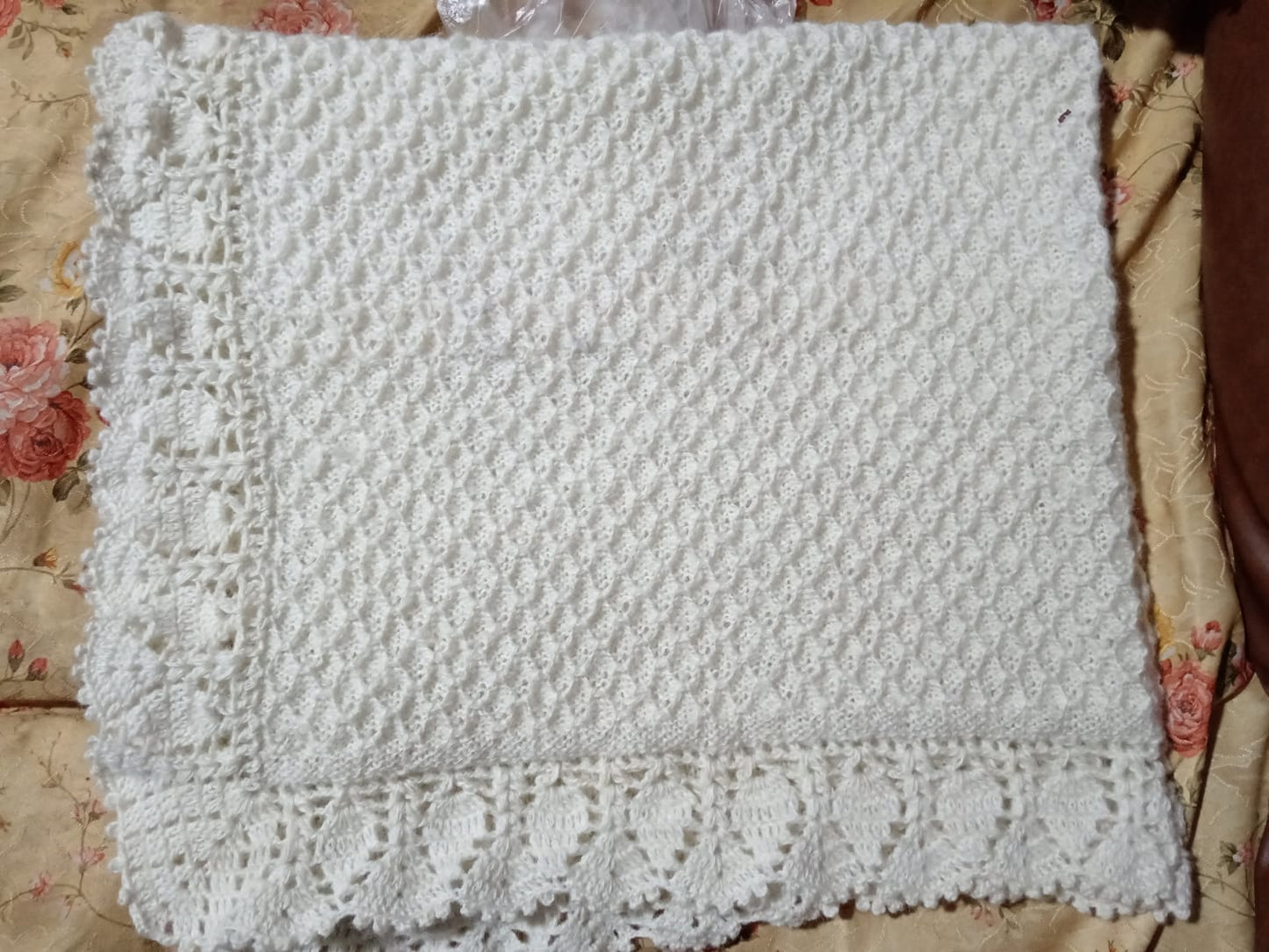 couverture pour bébé en laine d'alpaga