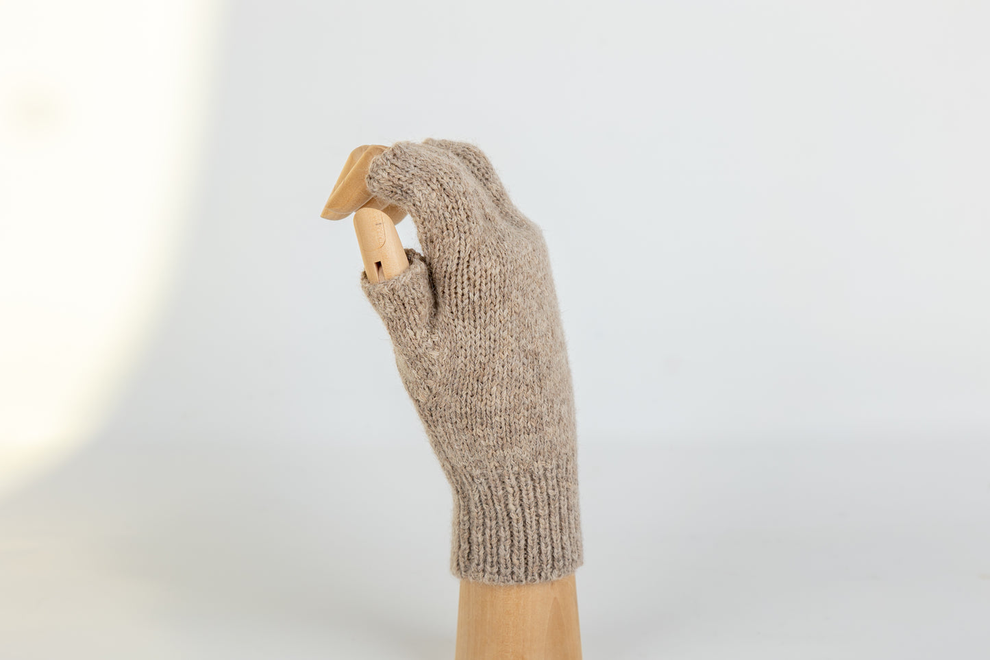 Gants en alpaga tricotés à la main "Puno"