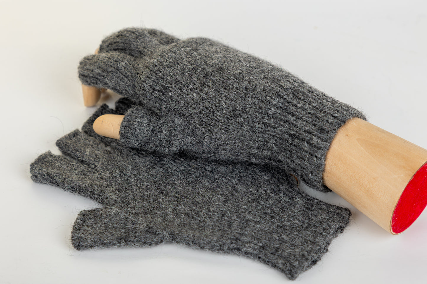 Gants en alpaga tricotés à la main "Puno"