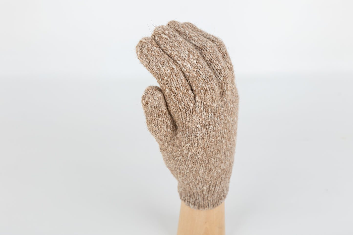 Alpaka Fingerhandschuhe Model Natura
