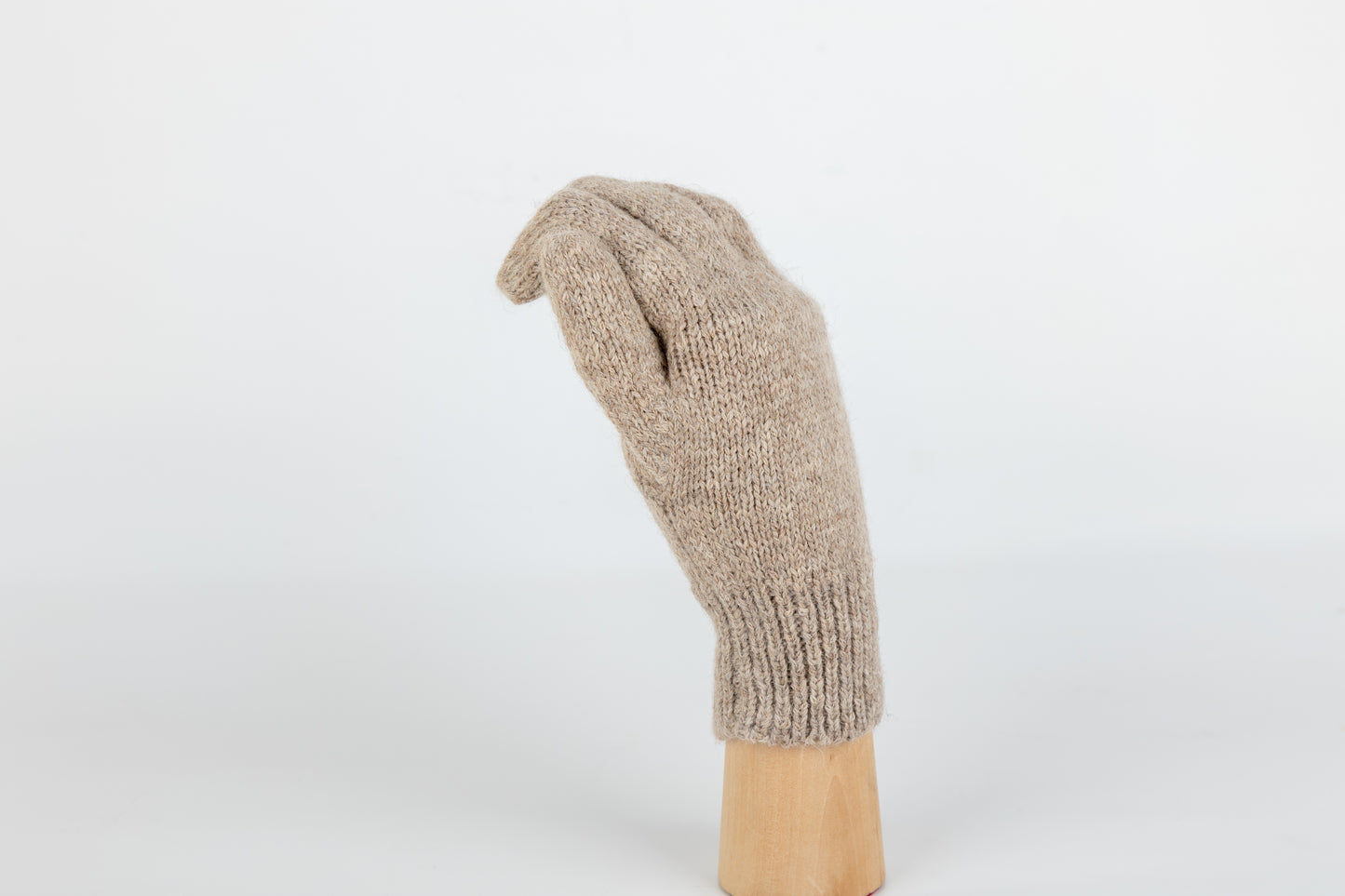 Alpaka Fingerhandschuhe Model Natura