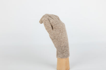 Alpaka Fingerhandschuhe Model Natura