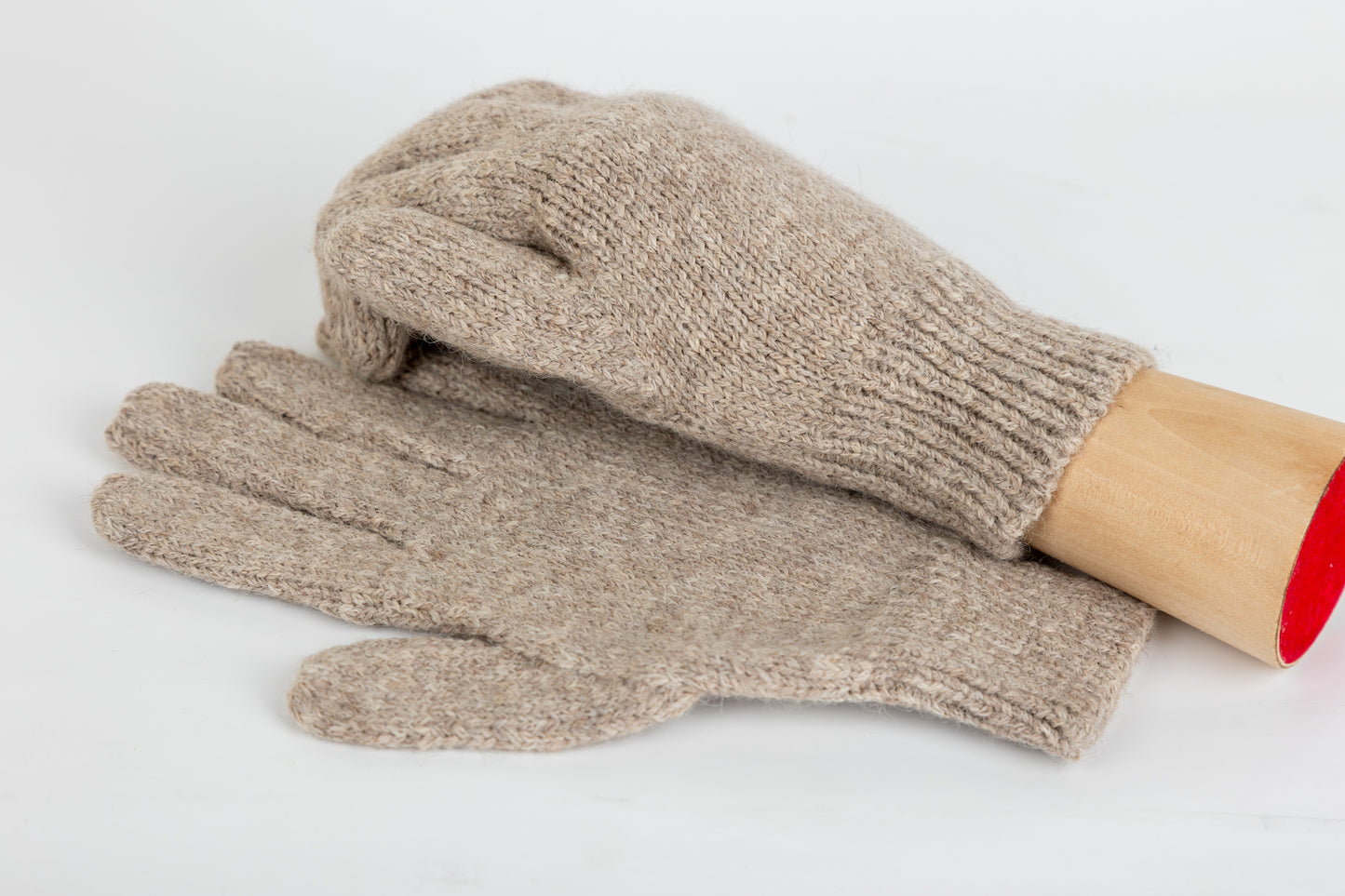 Alpaka Fingerhandschuhe Model Natura