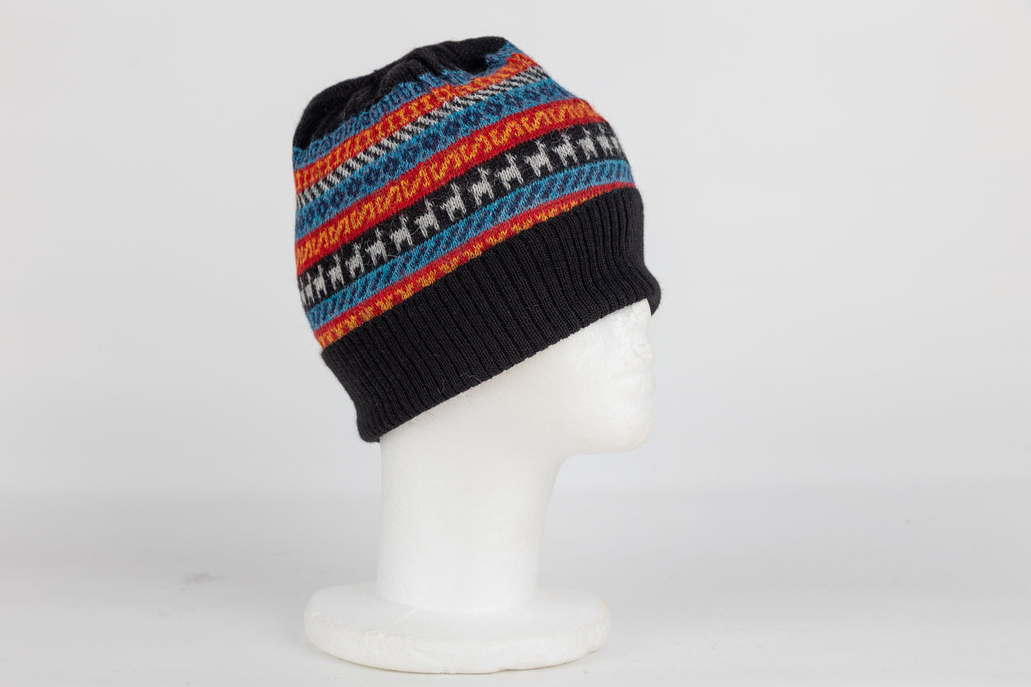 Mütze aus 100% Alpaka Model Jacquard