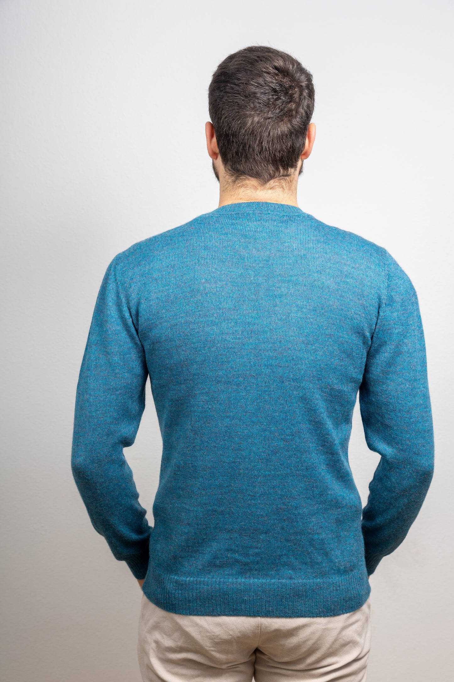 Alpaka Pullover Model "Basic" aus 100% Baby Alpaka