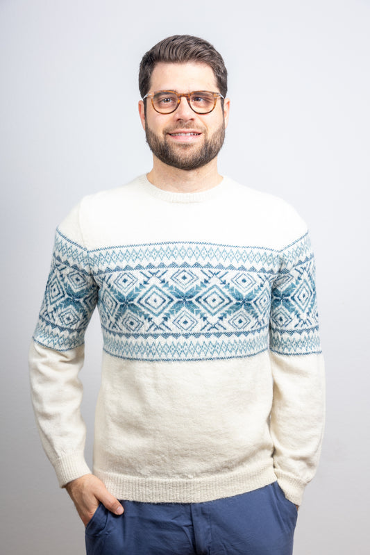 Alpaka Pullover Model "Arequipa"