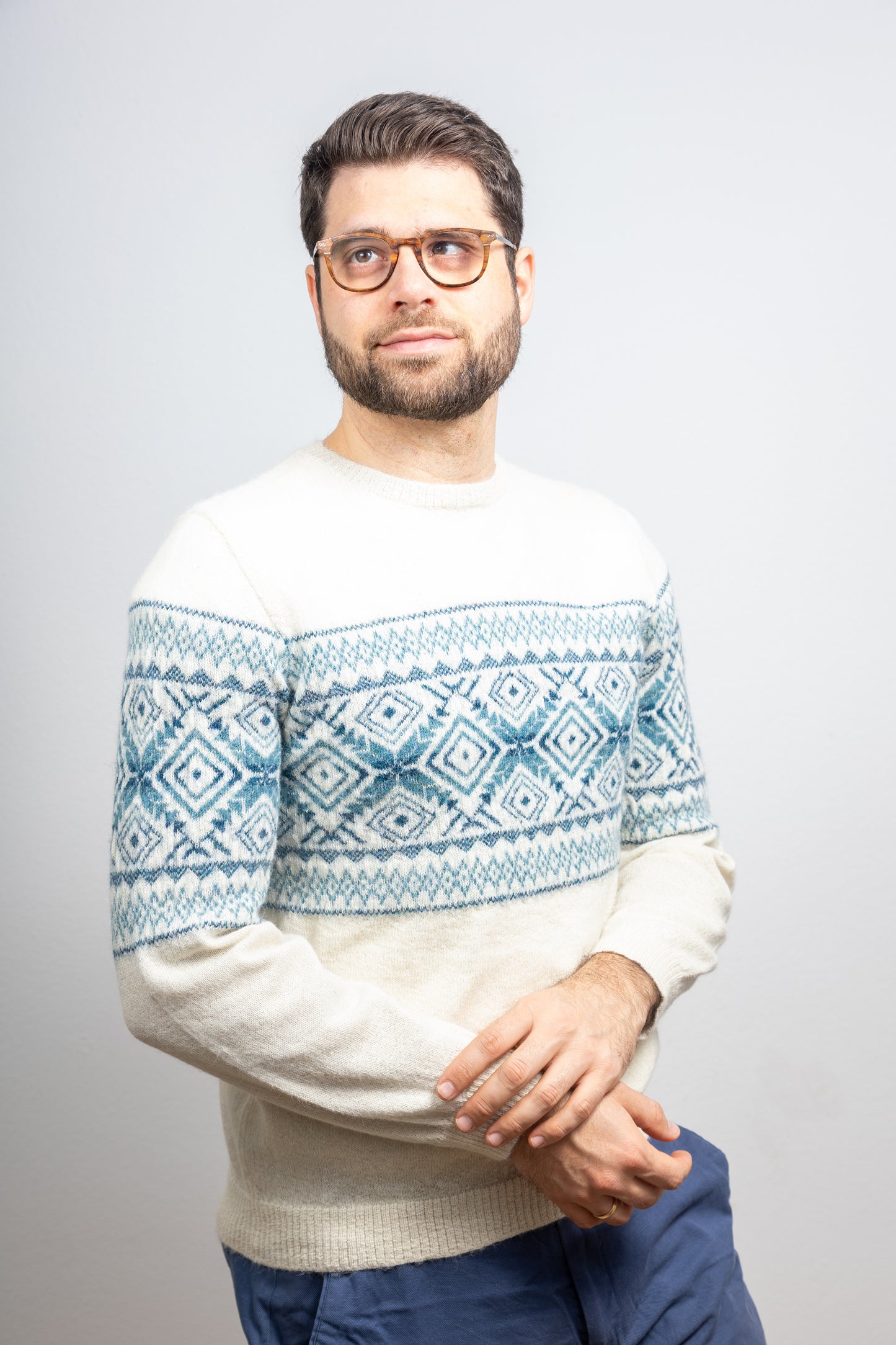 Alpaka Pullover Model "Arequipa"