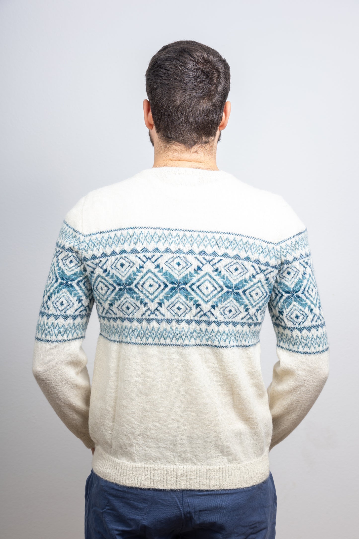 Alpaka Pullover Model "Arequipa"