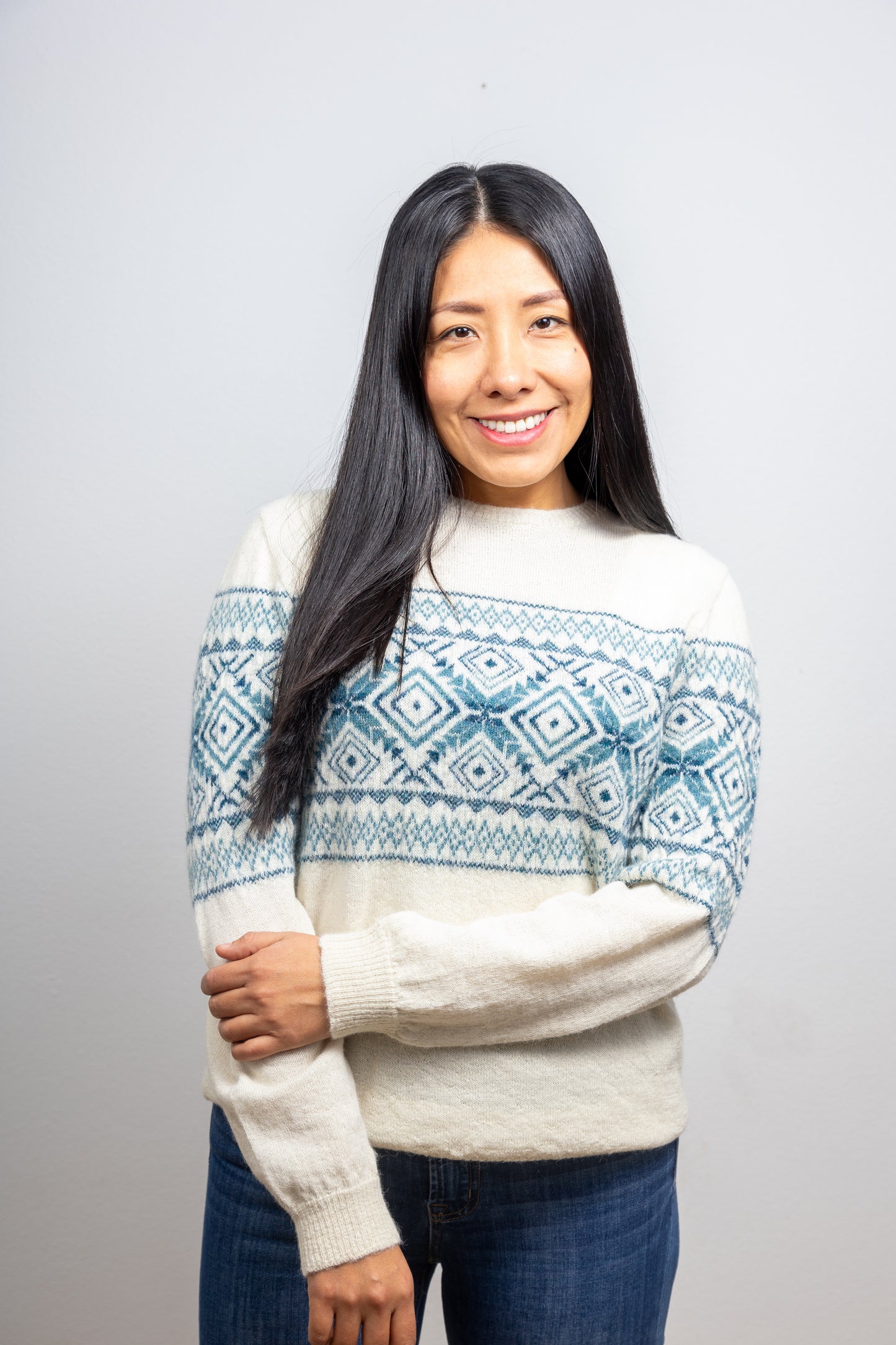 Alpaka Pullover Model "Arequipa"