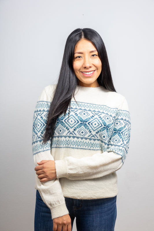 Alpaka Pullover Model "Arequipa"