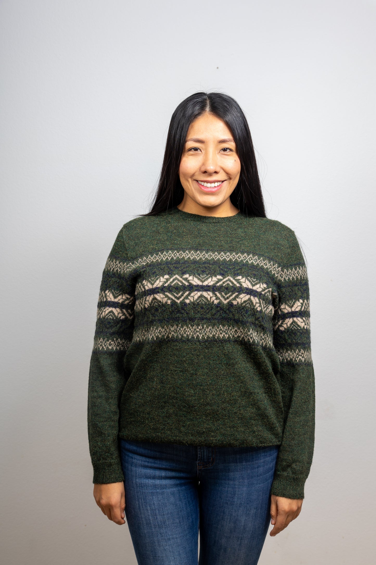 Alpaka Pullover Model "Arequipa"