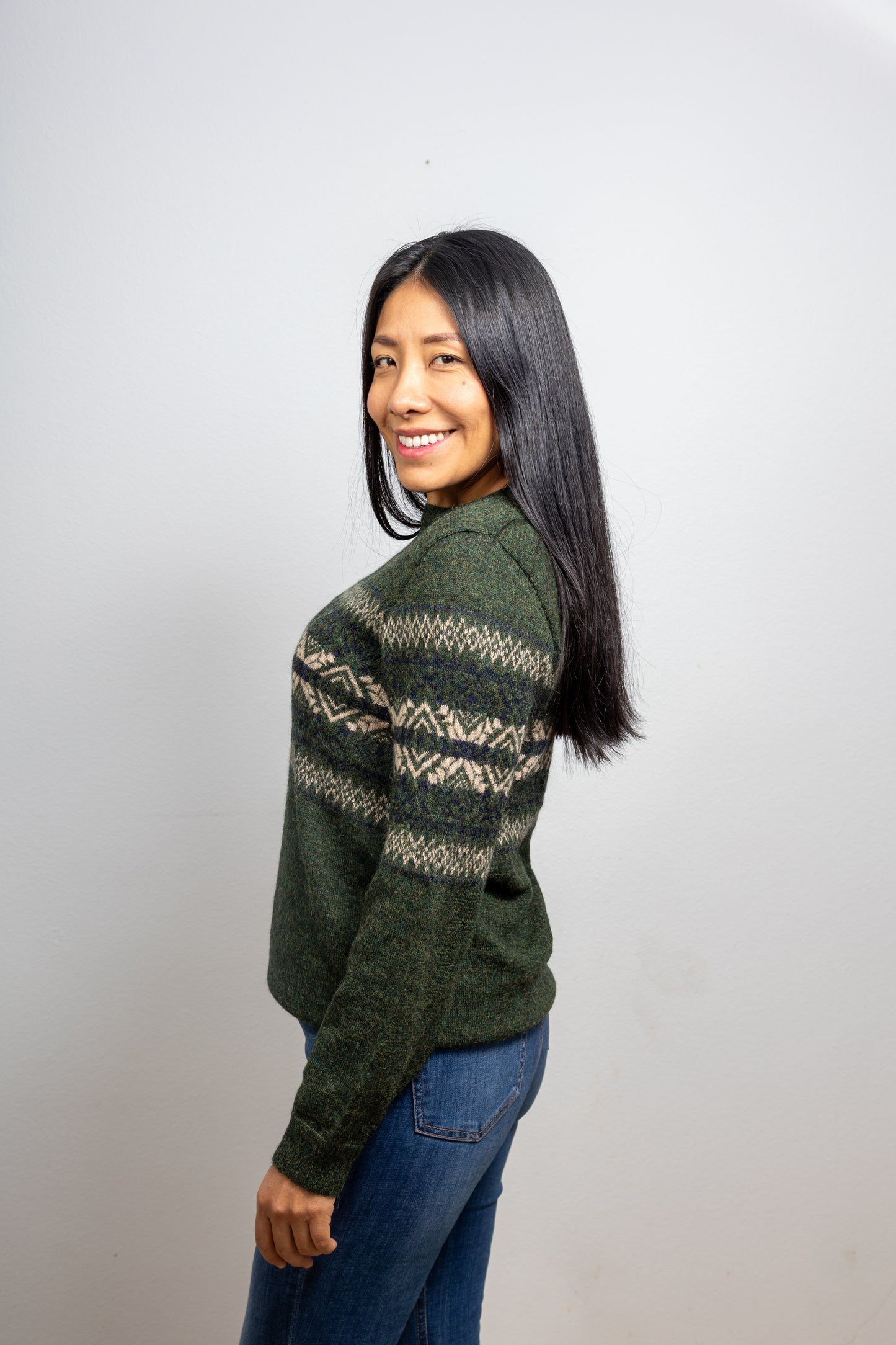 Alpaka Pullover Model "Arequipa"