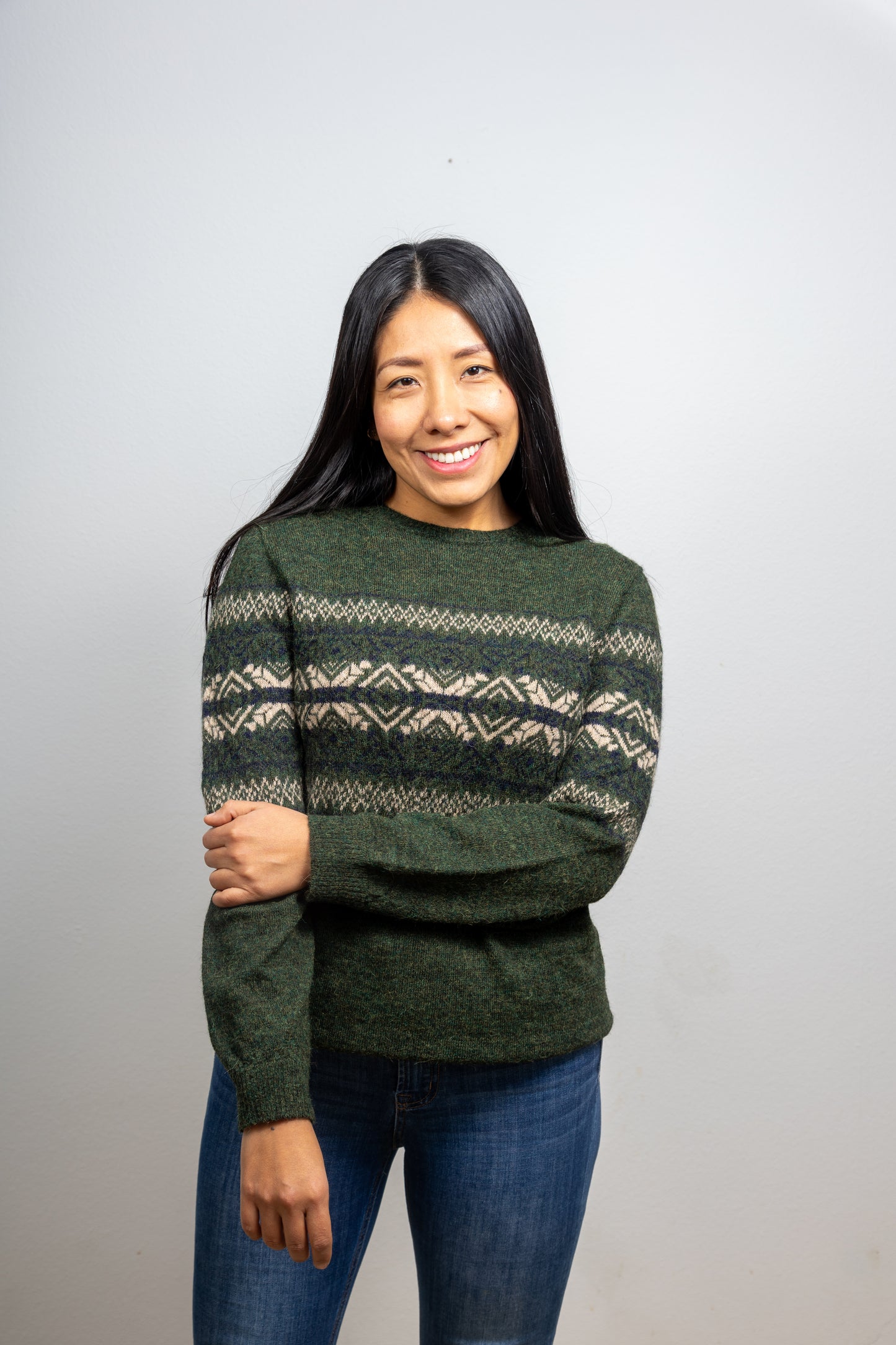 Alpaka Pullover Model "Arequipa"