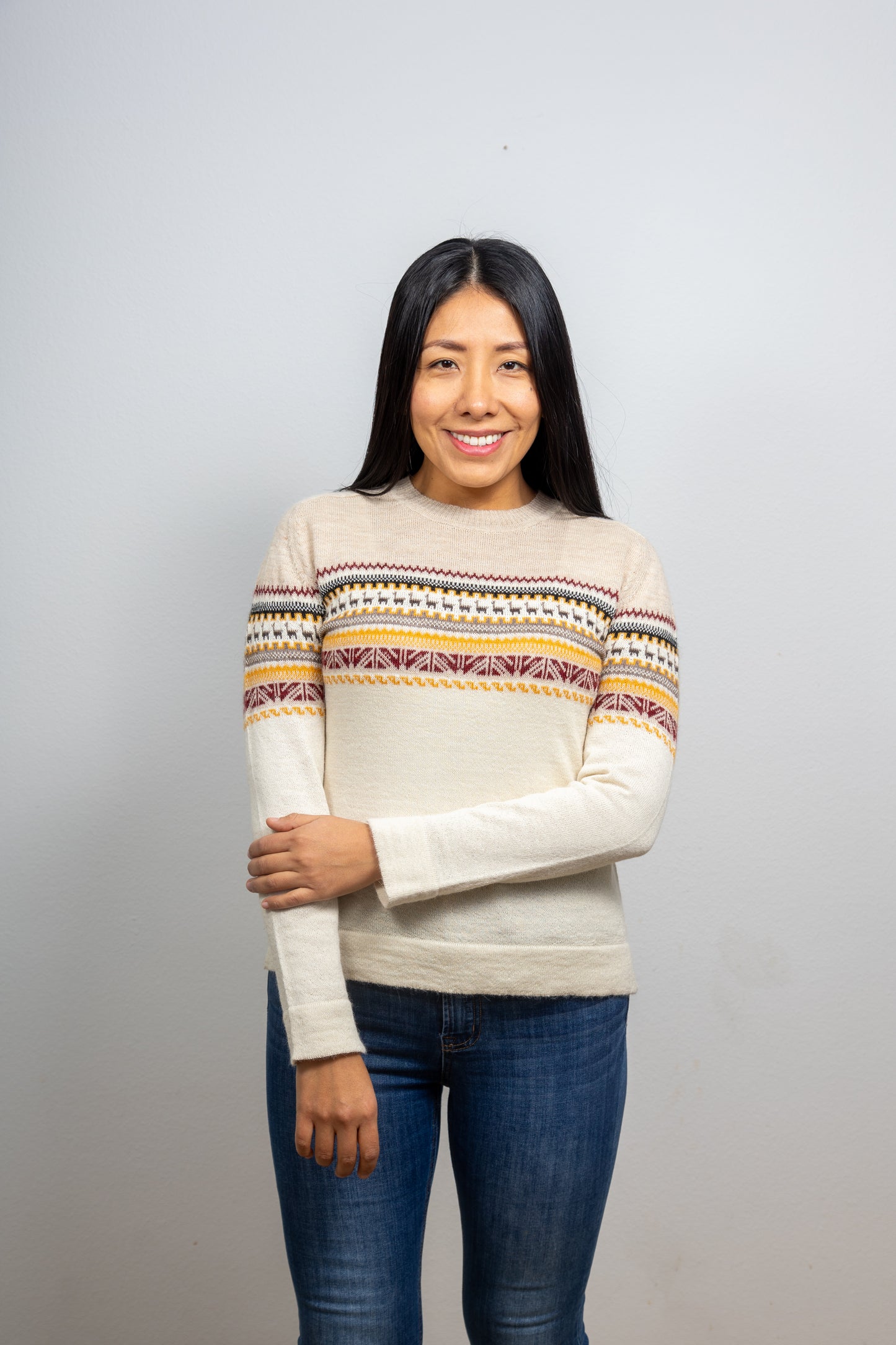 Alpaka Pullover Model "Anden"