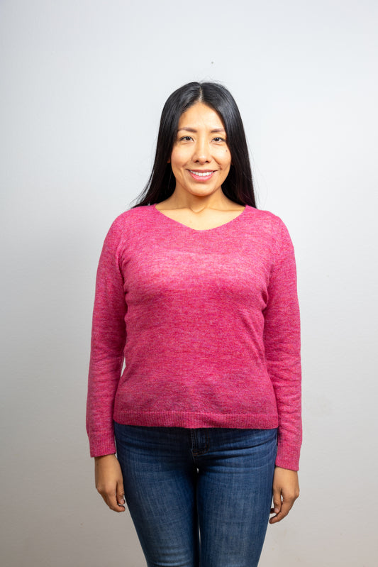 Pullover Aurora aus Baby-Alpaka-Merino-Mix