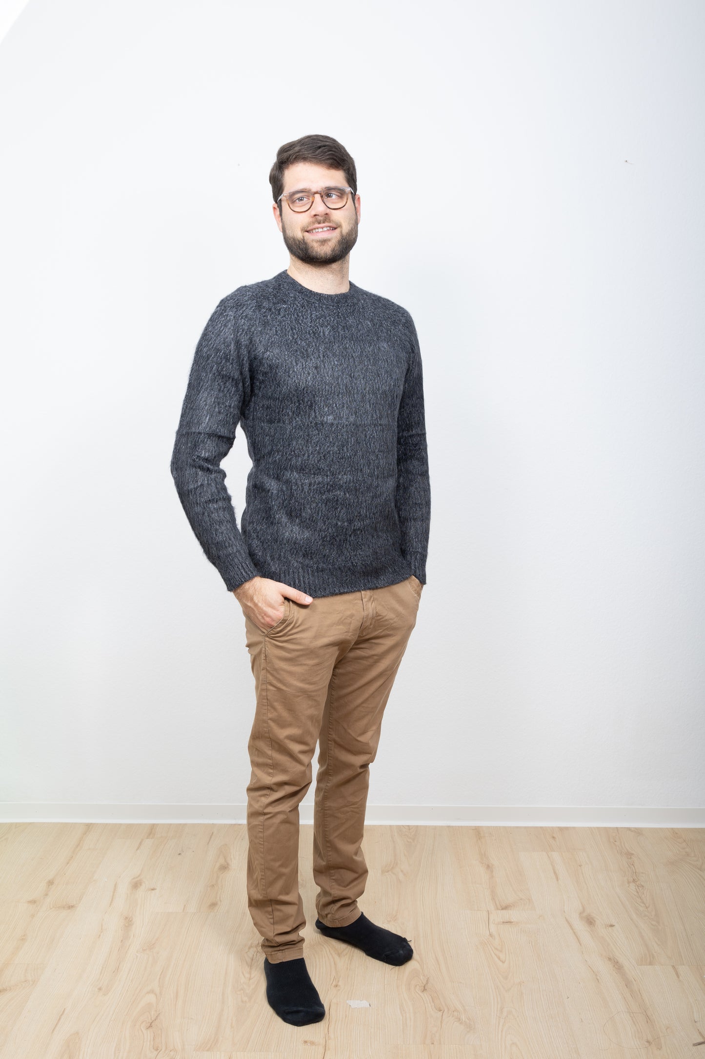 Alpaka Pullover Model "Cesar", für Damen und Herren