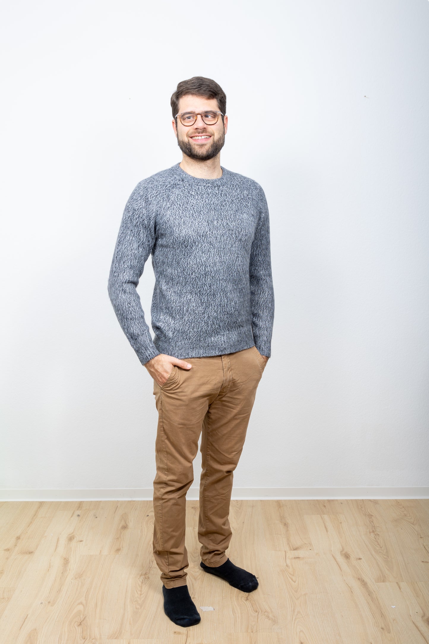 Alpaka Pullover Model "Cesar", für Damen und Herren