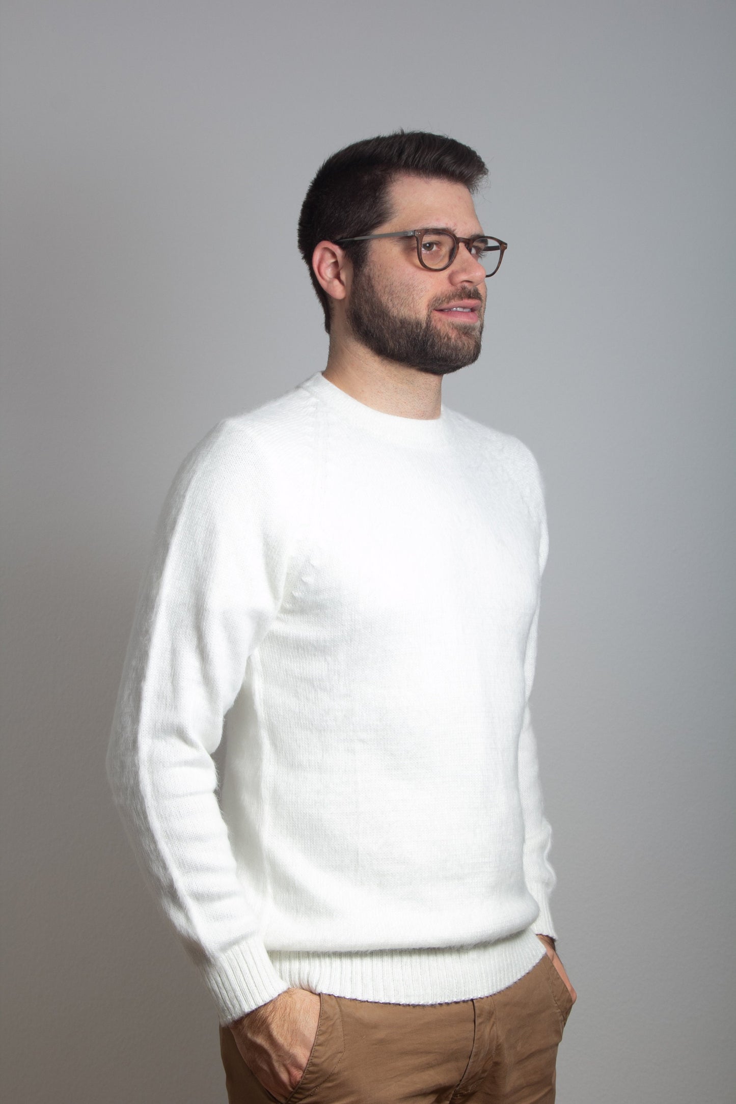 Alpaka Pullover Model "Cesar", für Damen und Herren