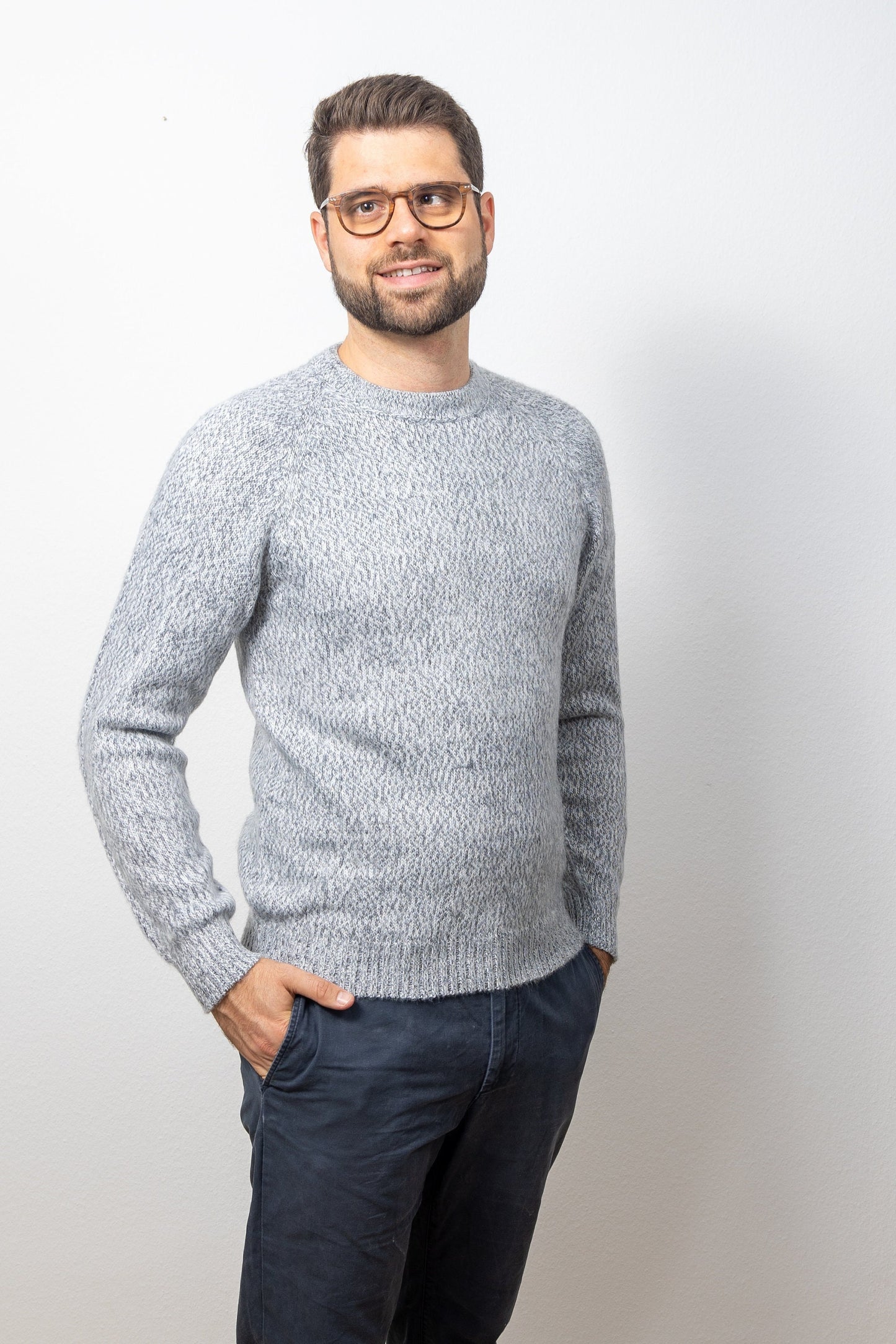 Alpaka Pullover Model "Cesar", für Damen und Herren