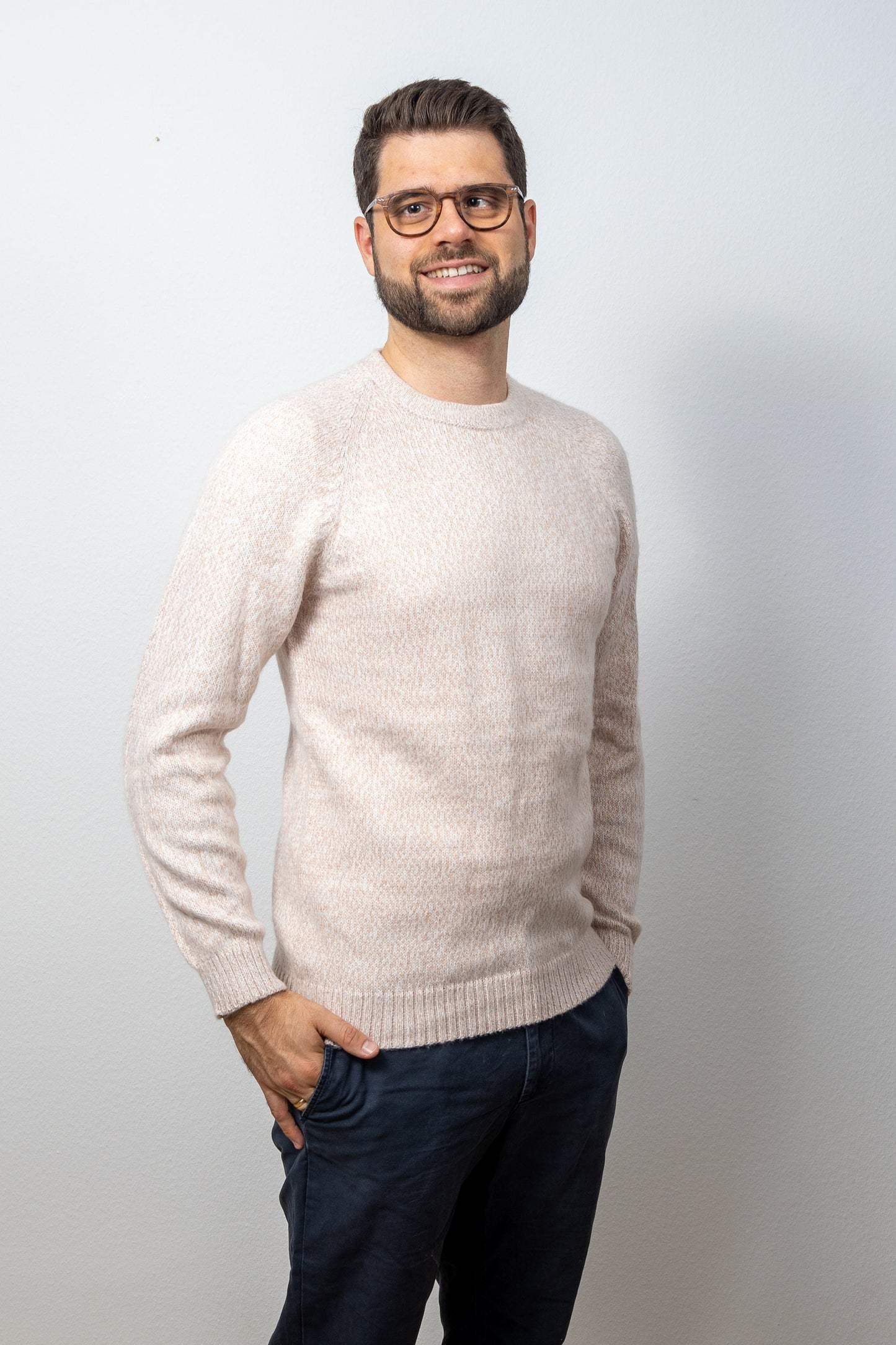 Alpaka Pullover Model "Cesar", für Damen und Herren