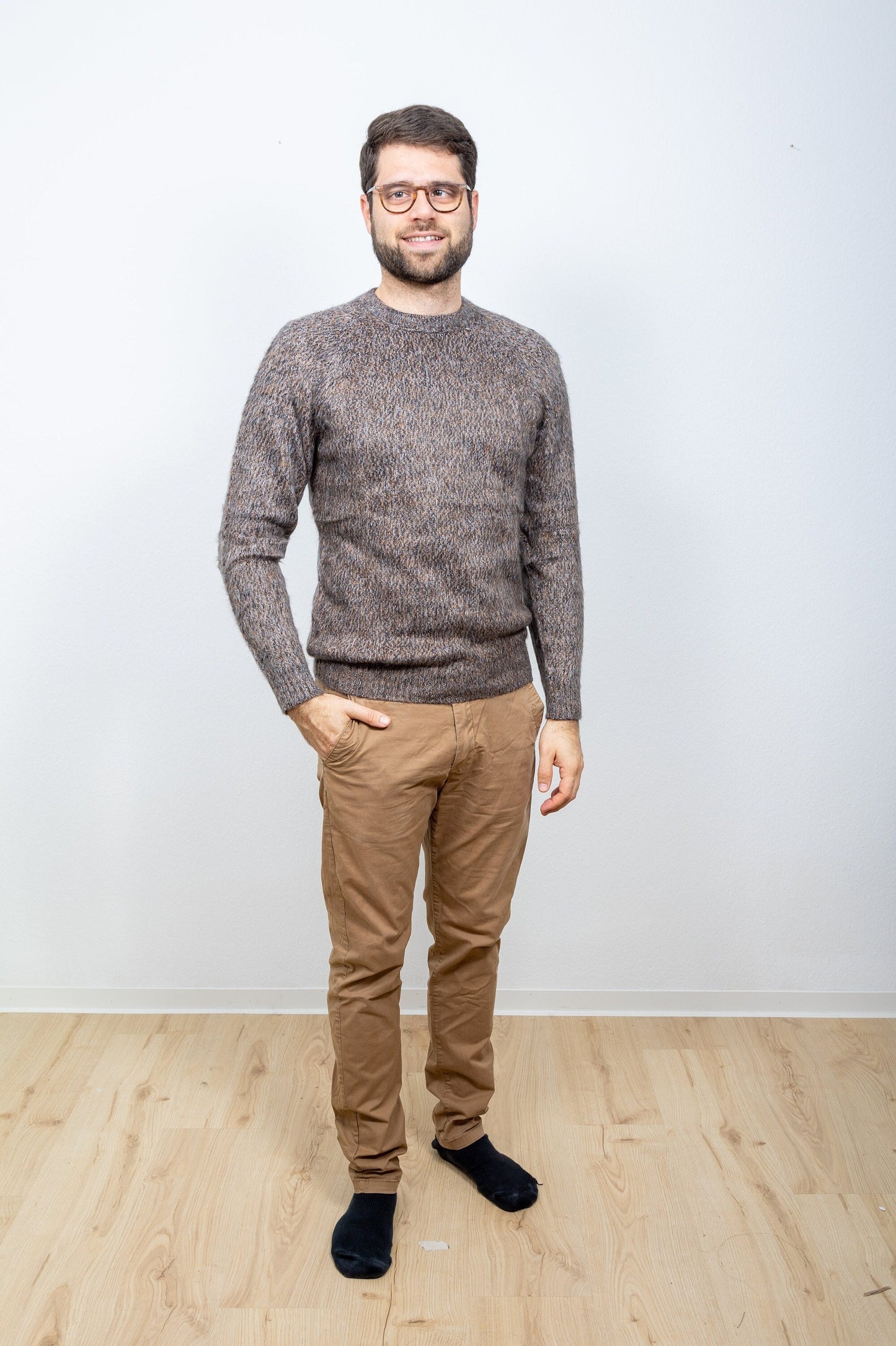 Alpaka Pullover Model "Cesar", für Damen und Herren